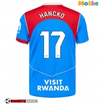 Moške Nogometnih dresov Atletico Madrid David Hancko #17 Tretji 2025-26 Kratki rokavi